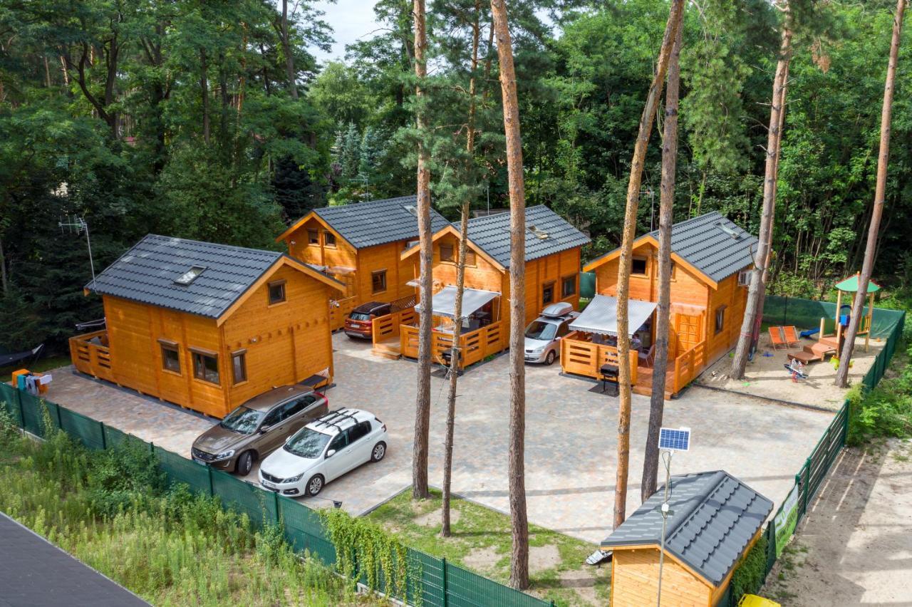 Domki Gromadka Wieleń Zaobrzański Esterno foto